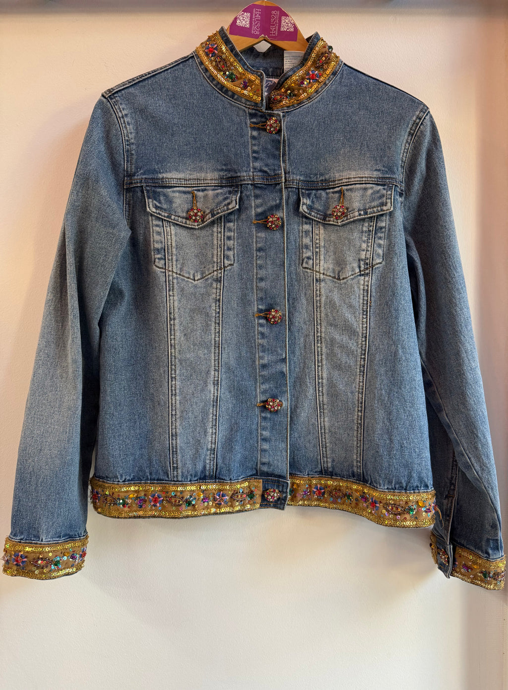 Giacca in denim vintage Diane Gilman