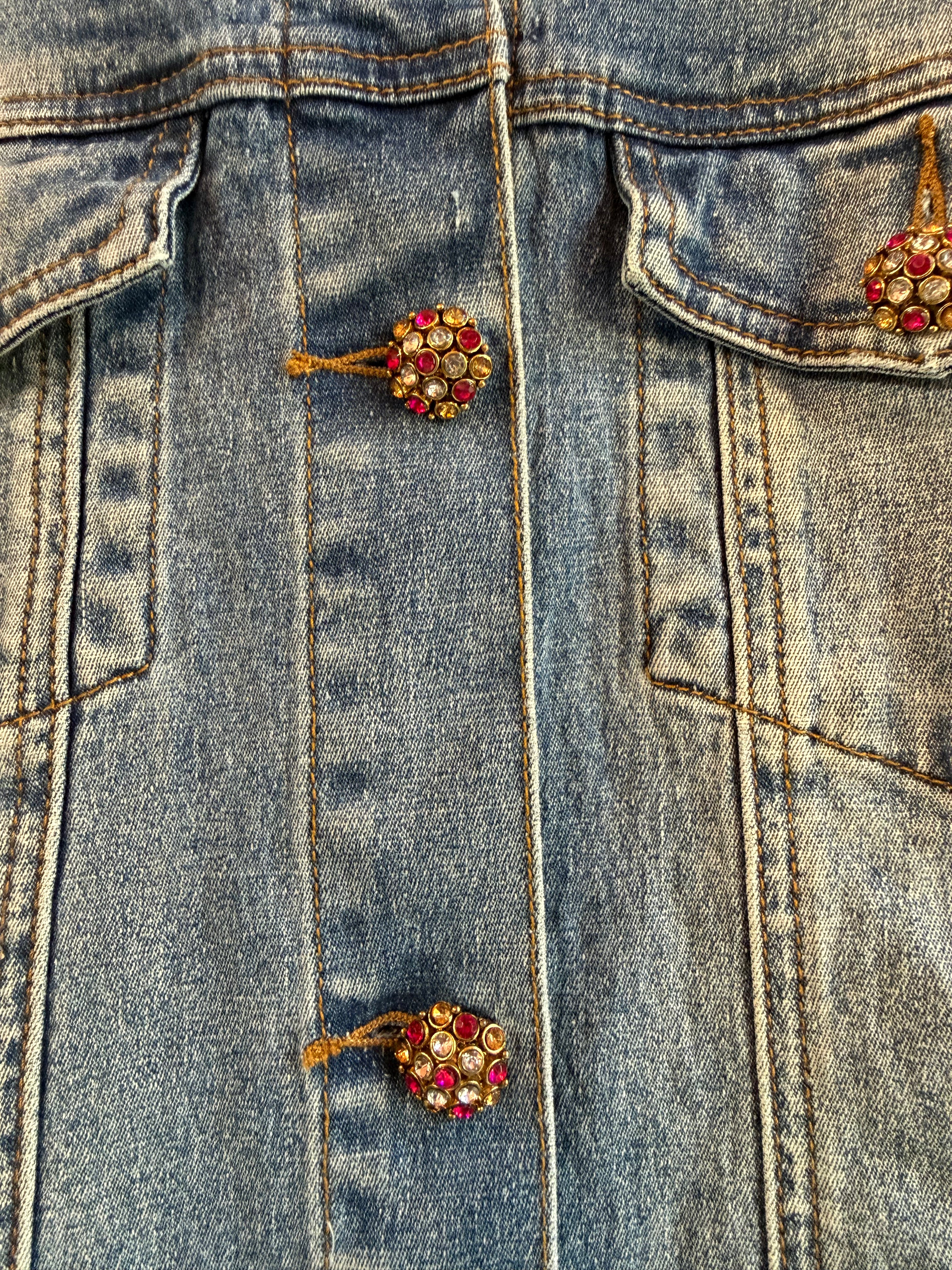 Giacca in denim vintage Diane Gilman