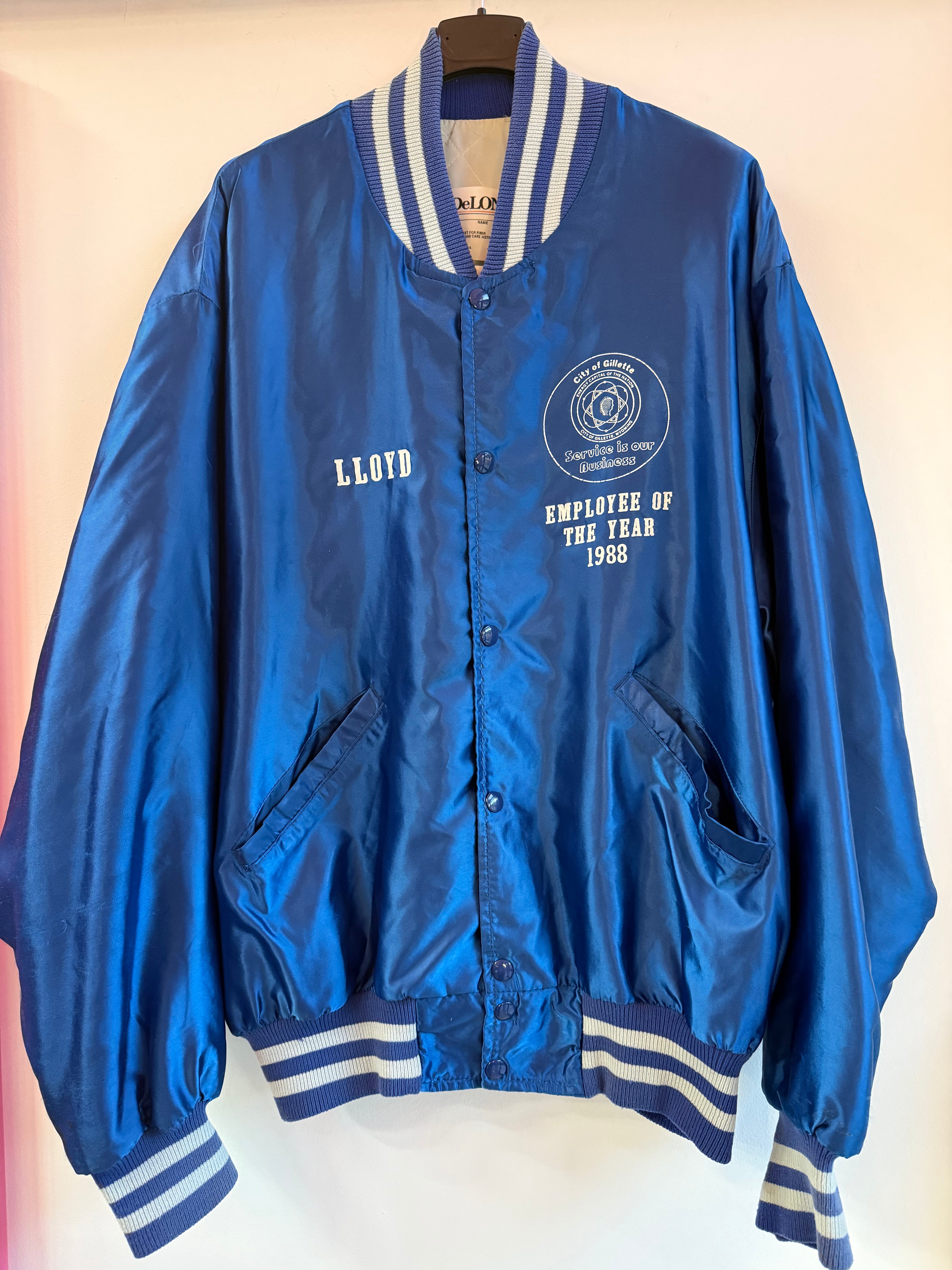 Giacca varsity anni '80  DE LONG 0012N