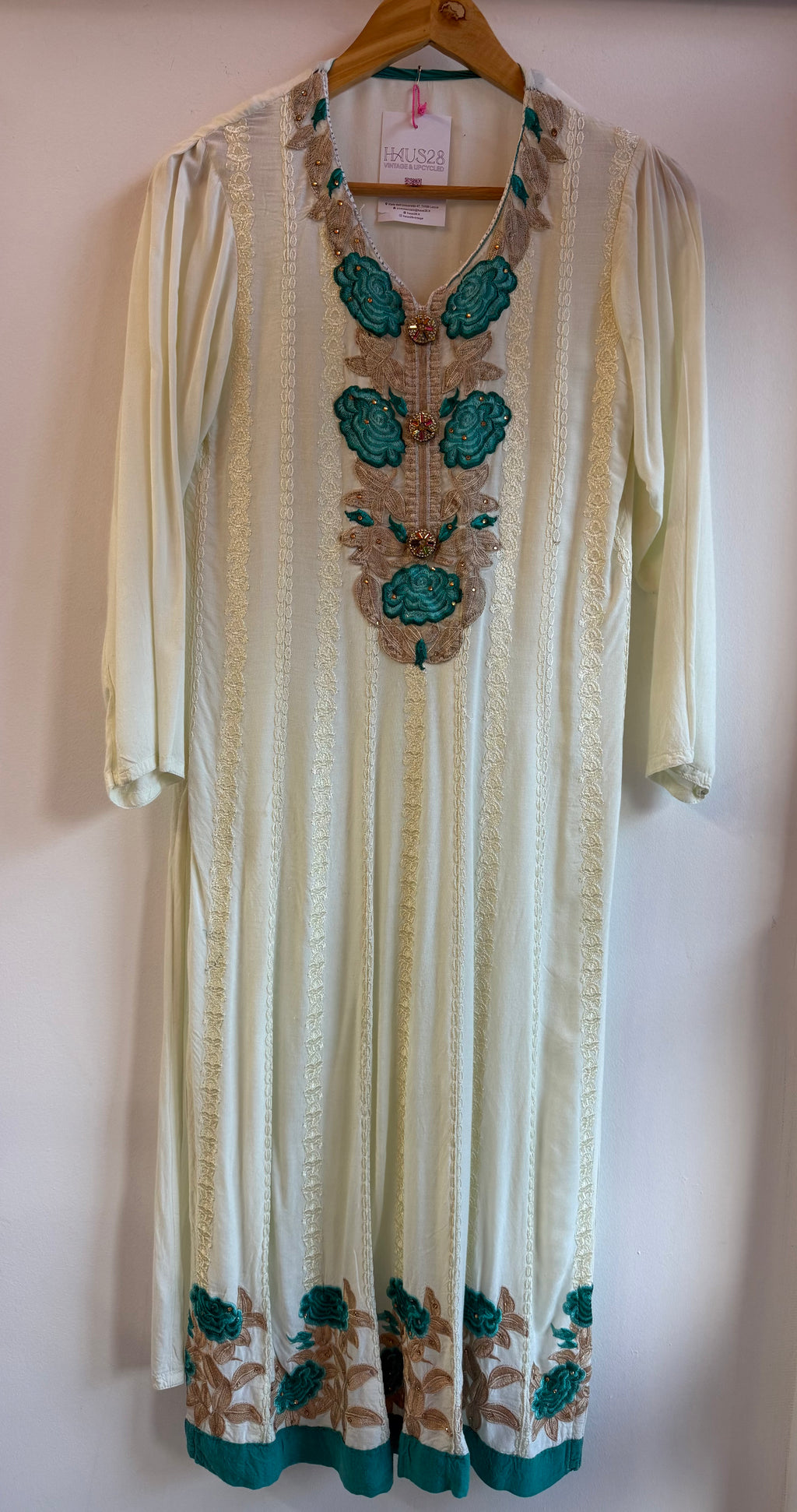 Caftano vintage ricamato