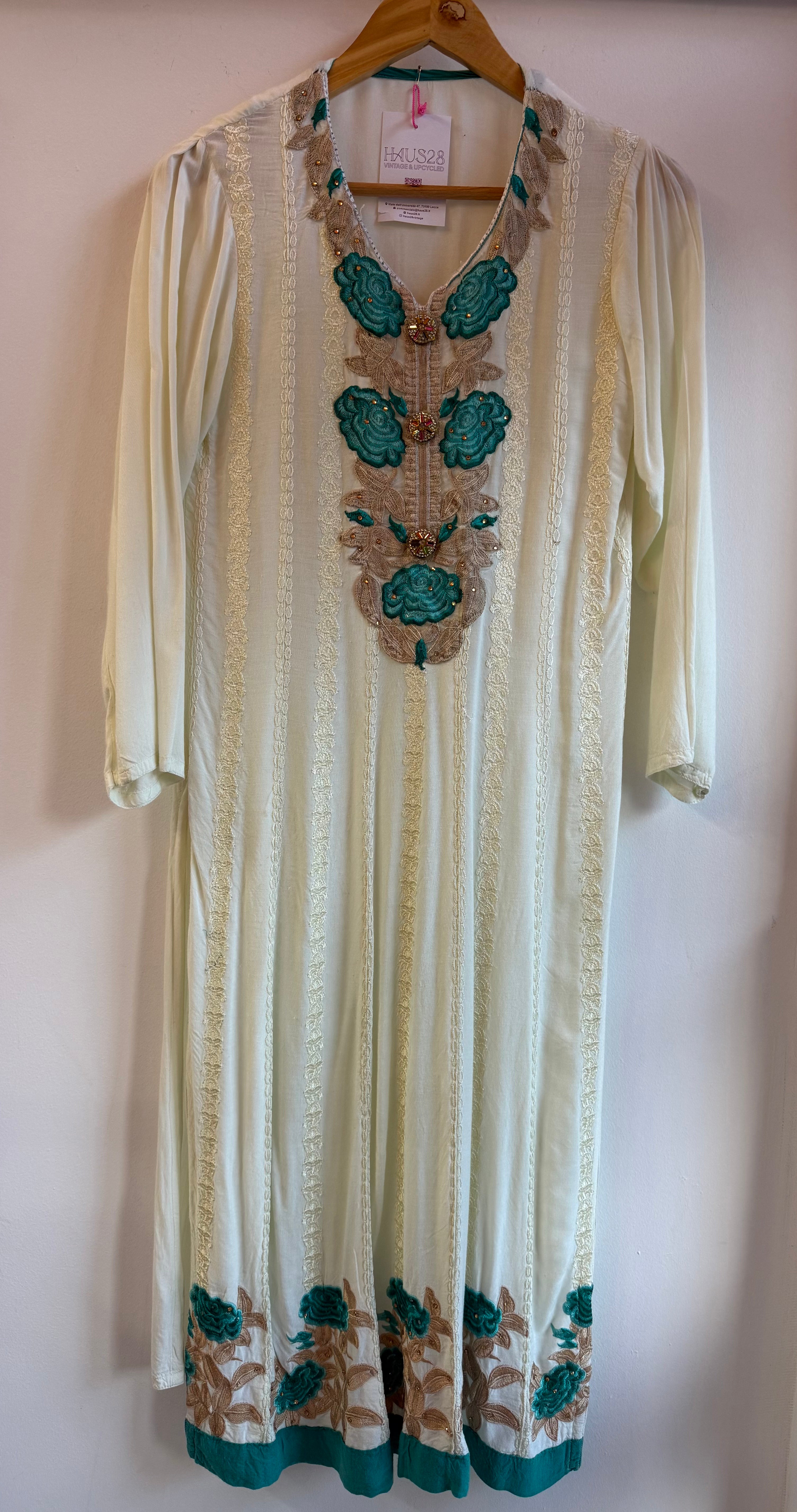 Caftano vintage ricamato