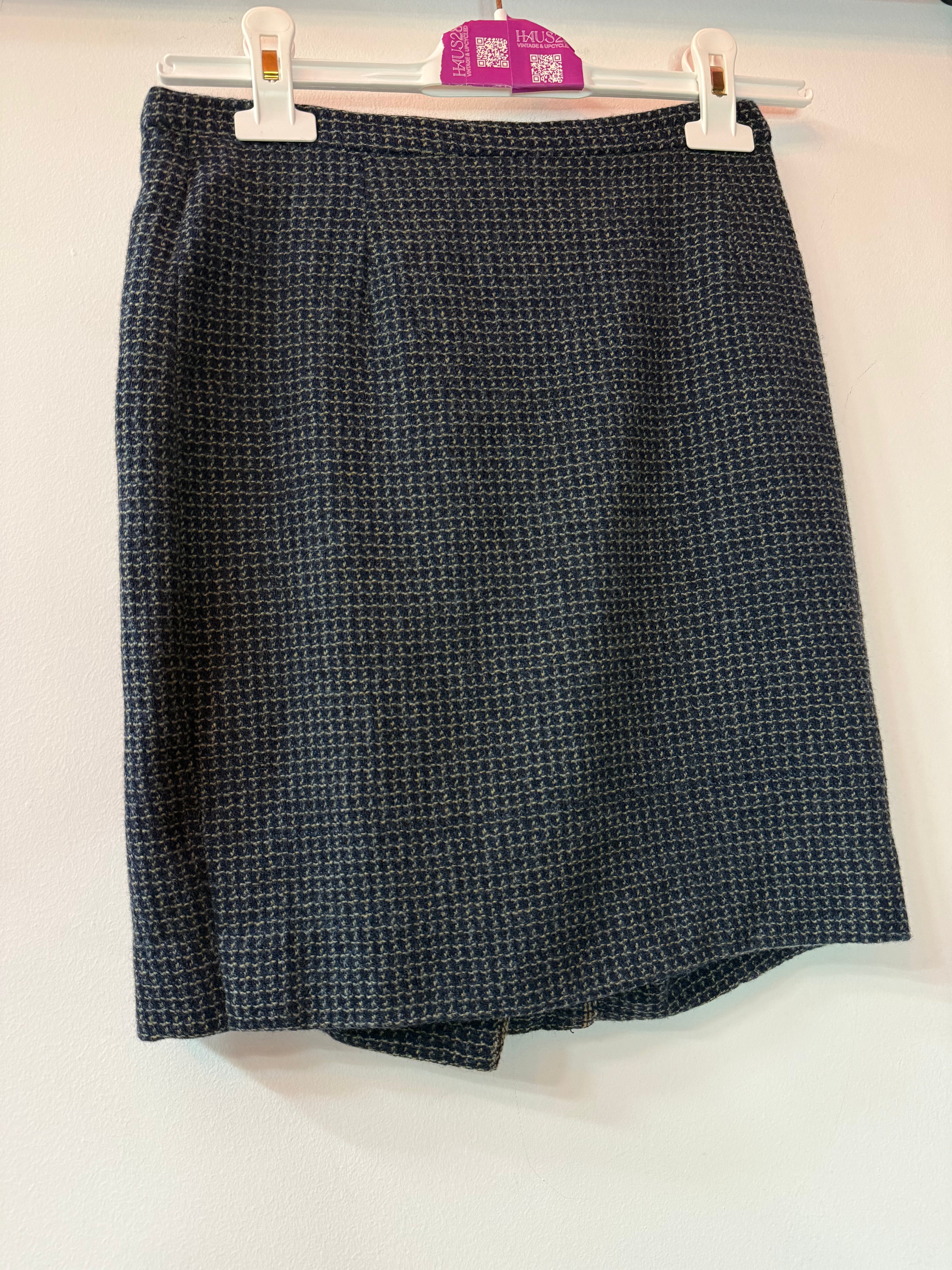 Gonna sartoriale quadri