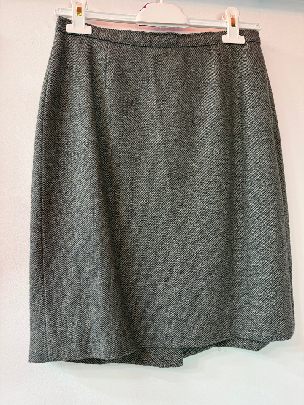 Gonna in lana sartoriale