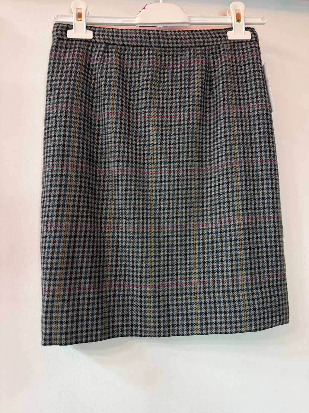 Gonna sartoriale pied de poule