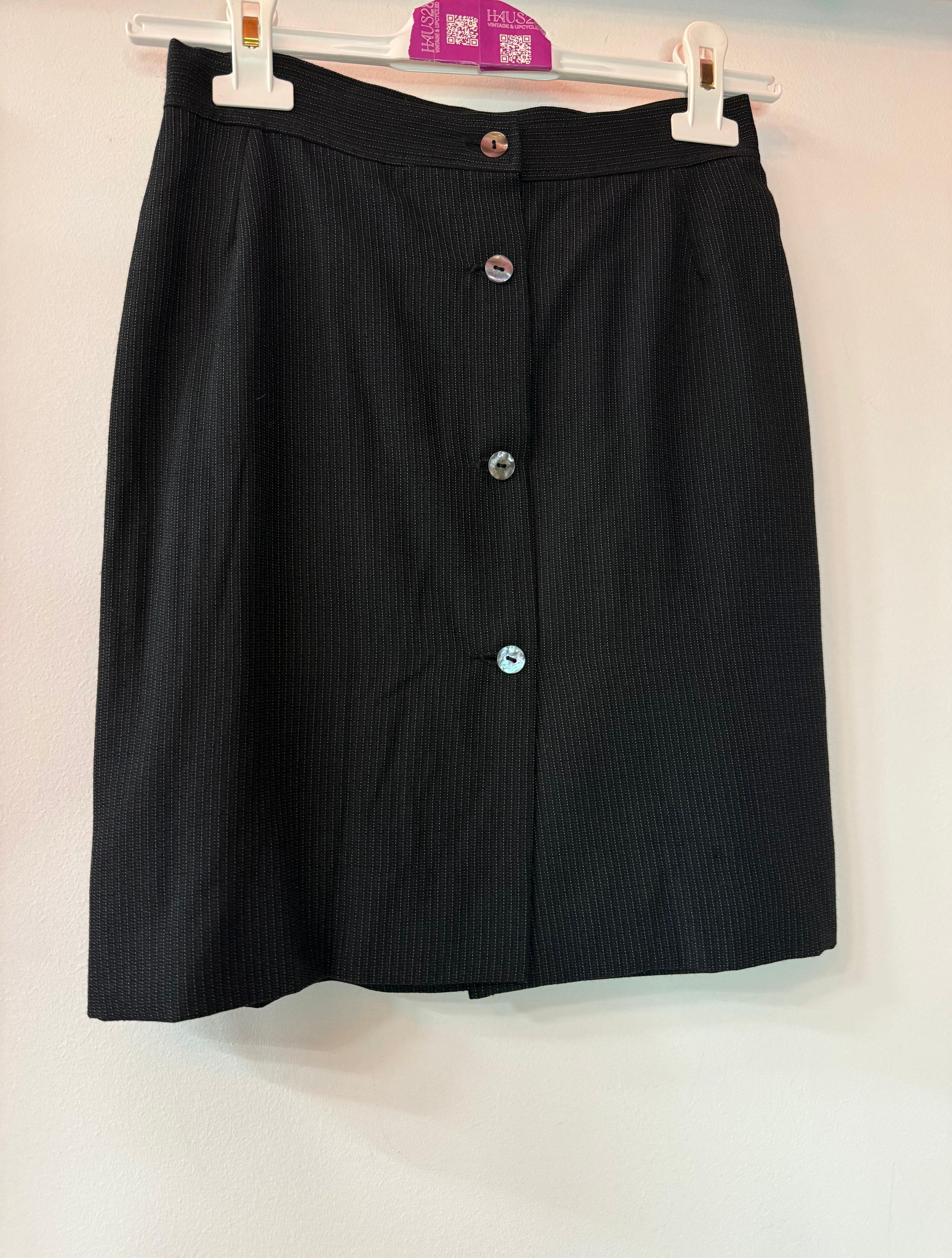 Gonna tailleur gessata