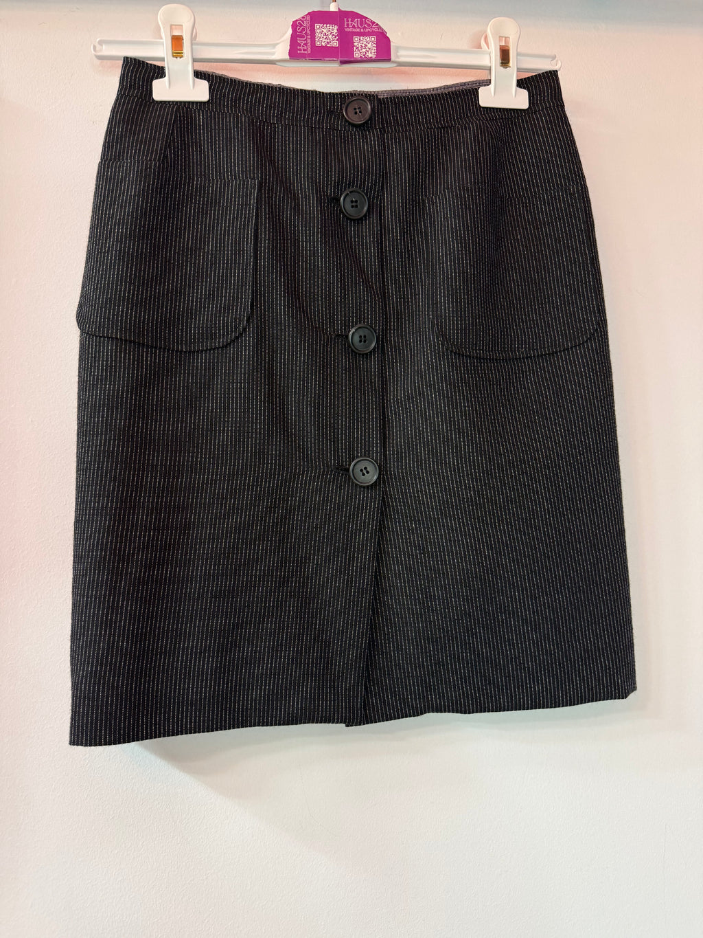 Gonna sartoriale lana vergine