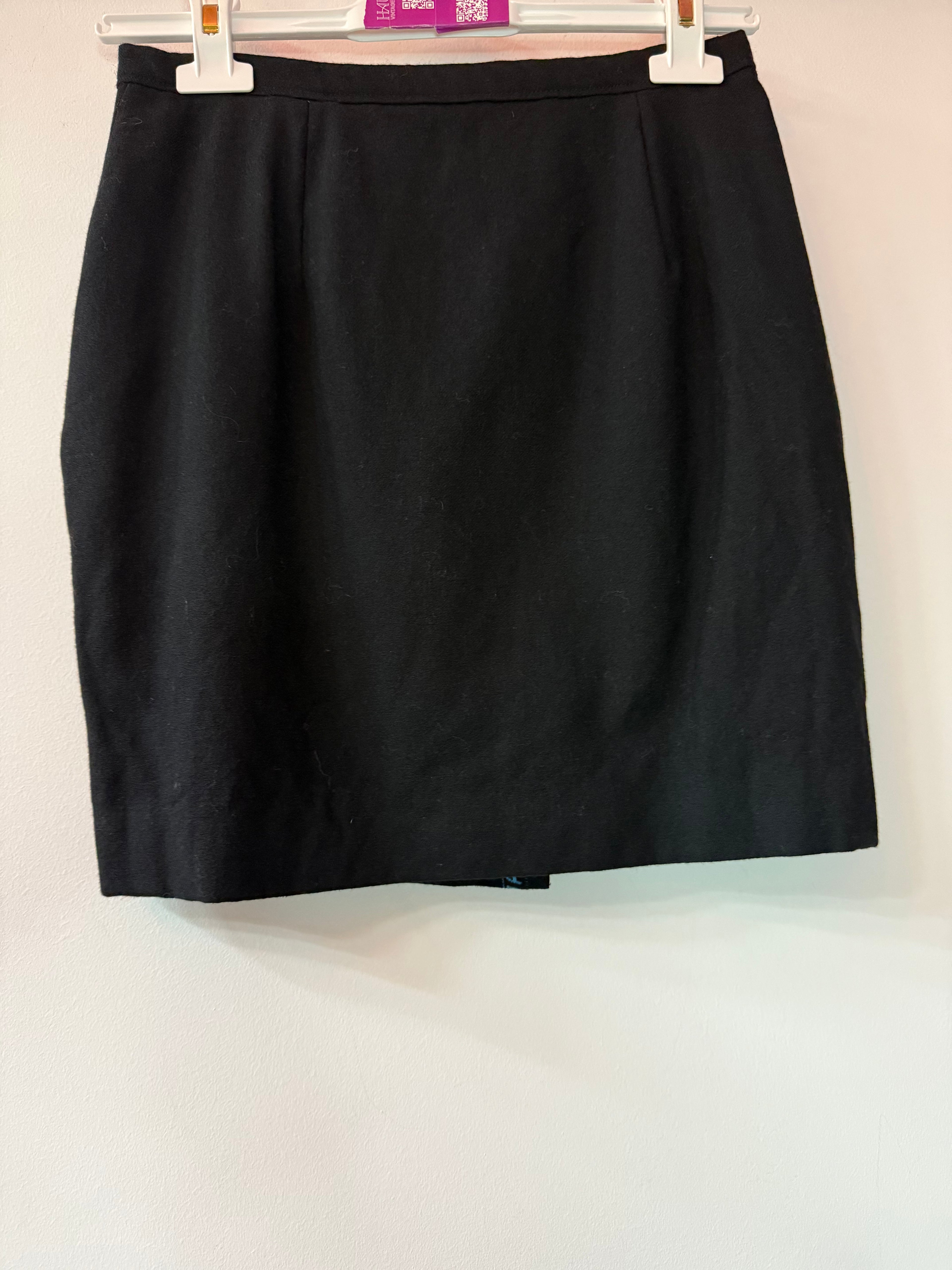 Gonna sartoriale in lana