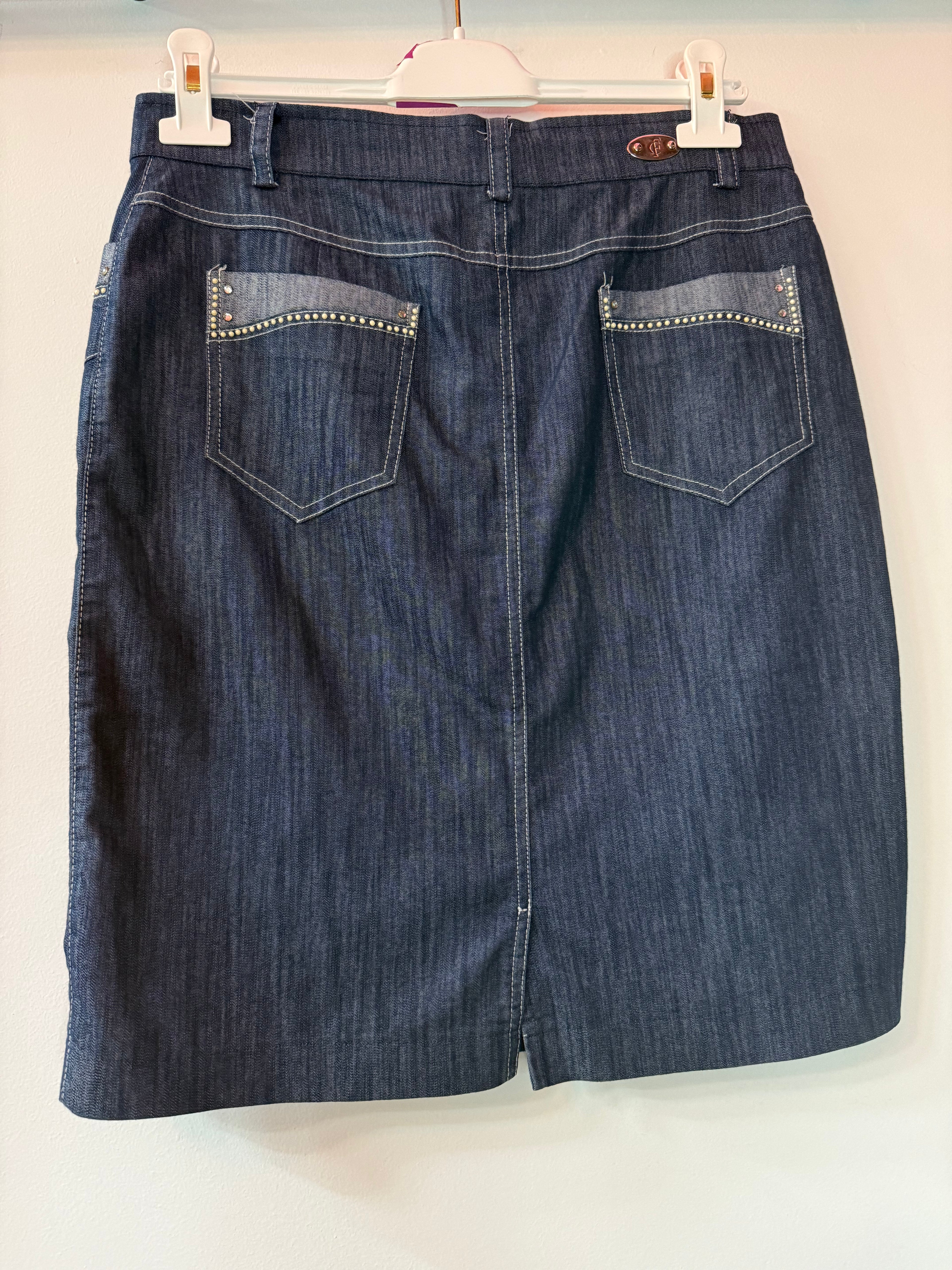 Gonna denim Carla Ferroni