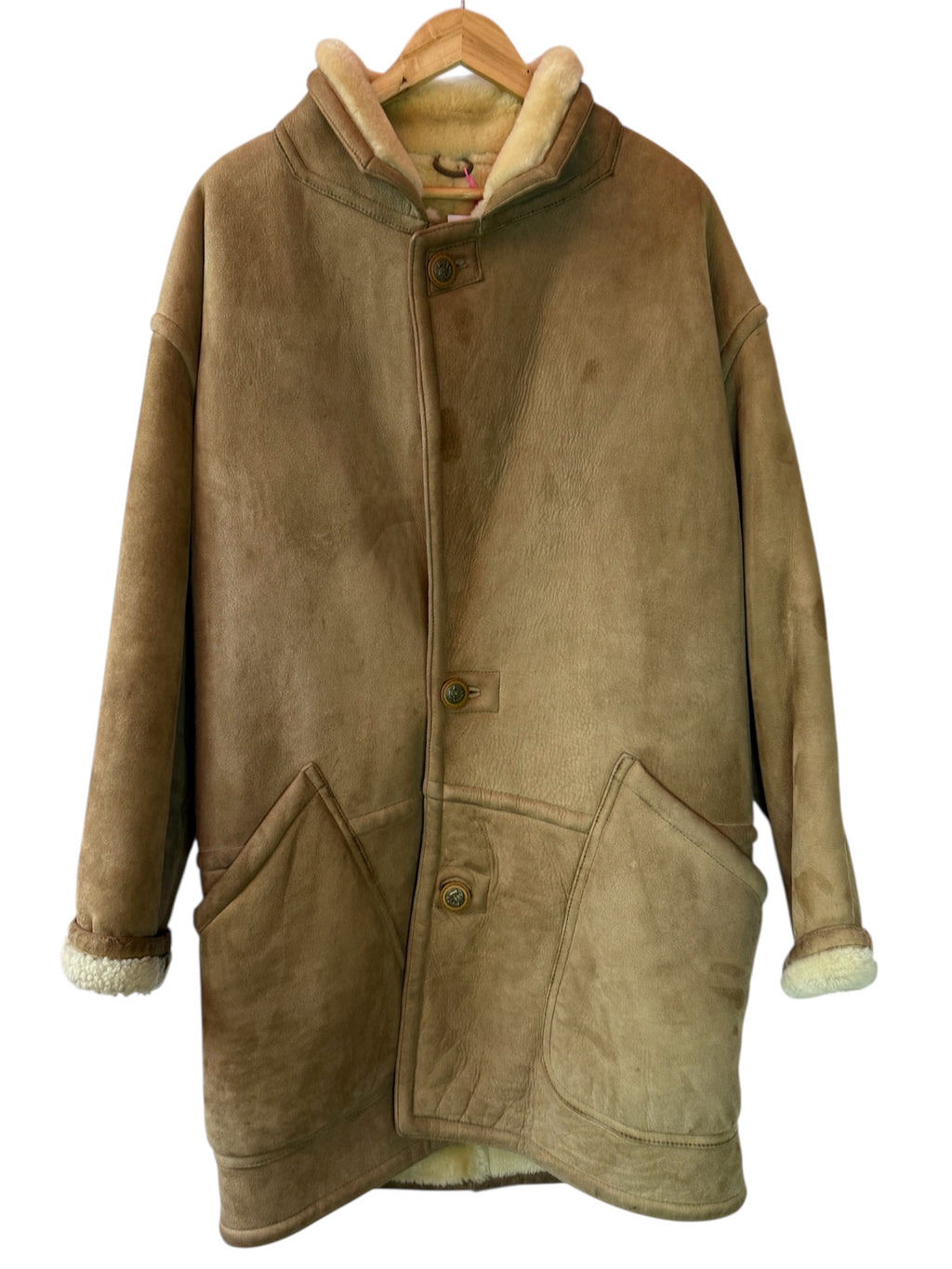 Giacca in montone shearling