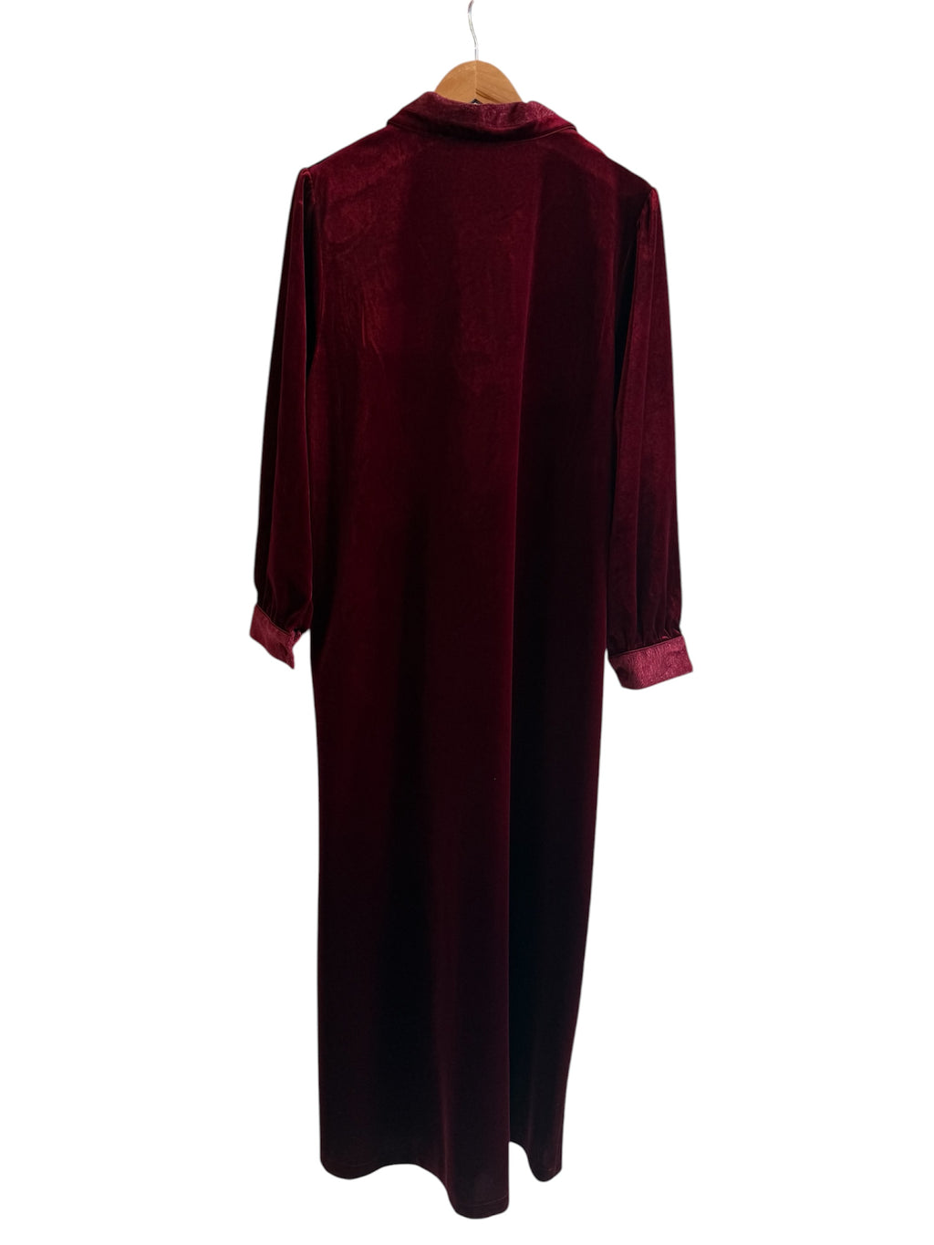 Maxi vestito con perline