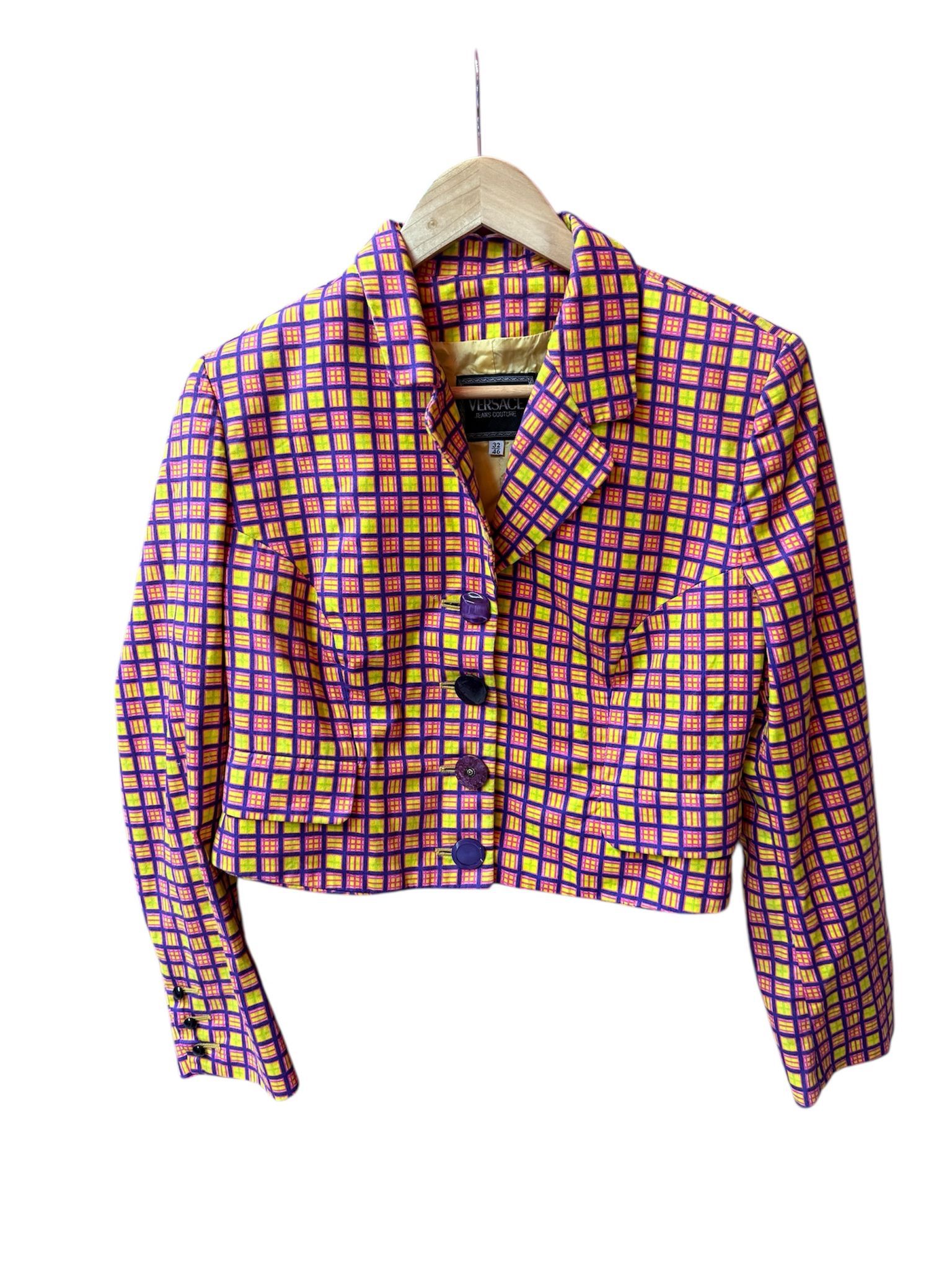 Blazer Versace jeans upcycled